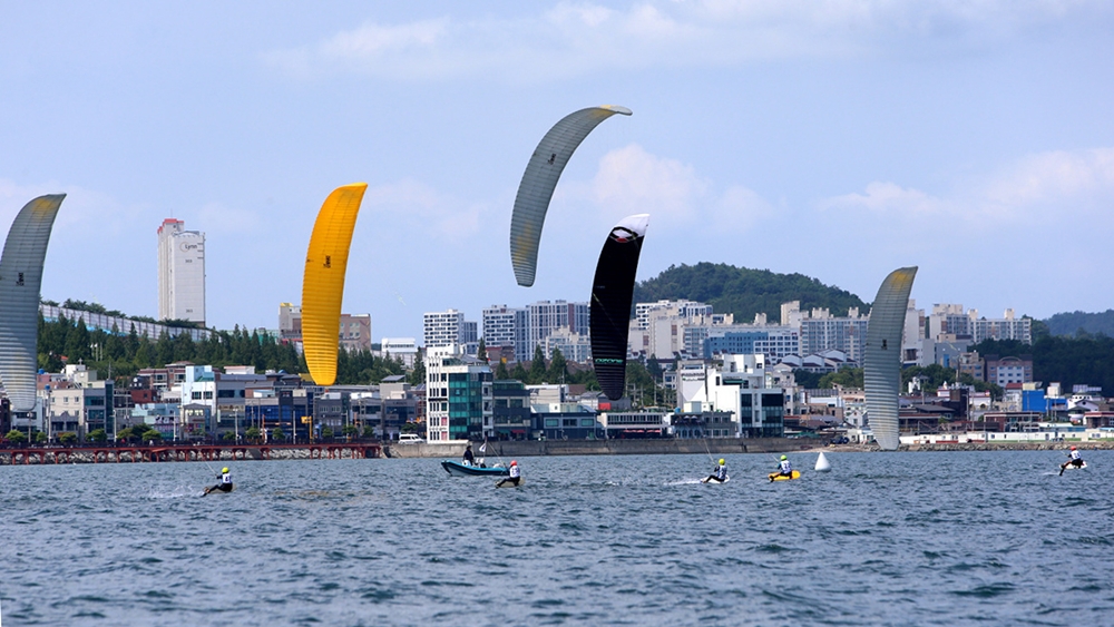 ▲ 제20회 해양경찰청장배 전국요트대회 경기 모습 ⓒ정종현