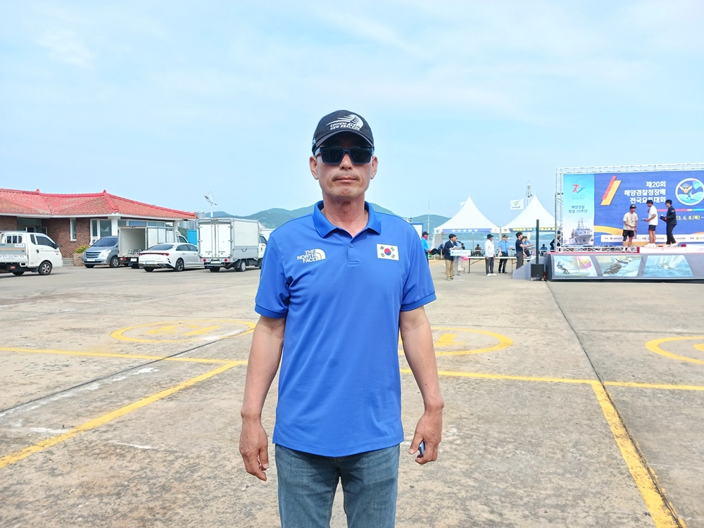 ▲  여수시청팀 진홍철 감독