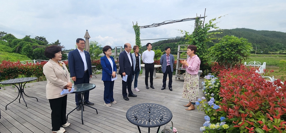 ▲ 여수시의회 기획행정위원회 현장활동