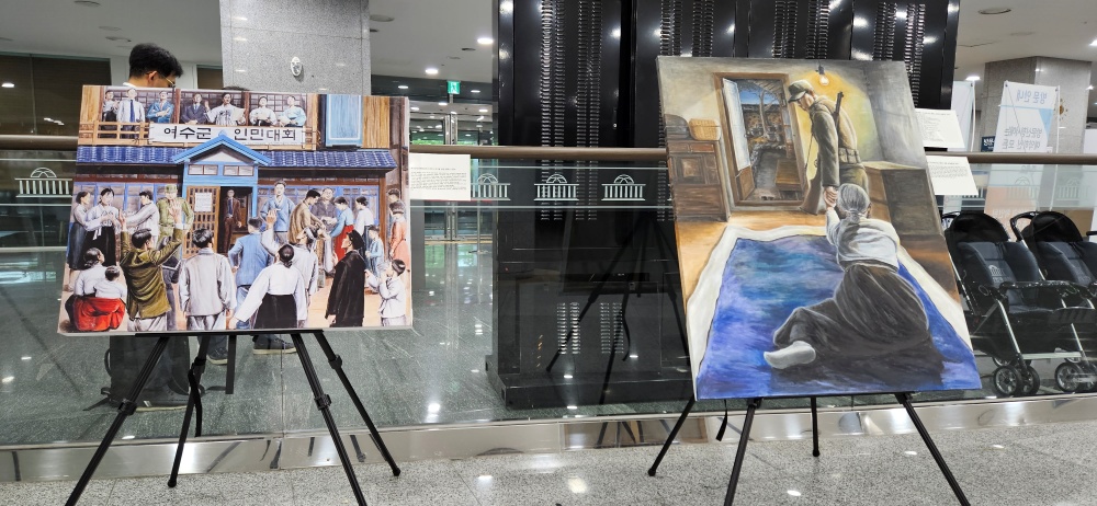 ▲ 박금만 화백 작품