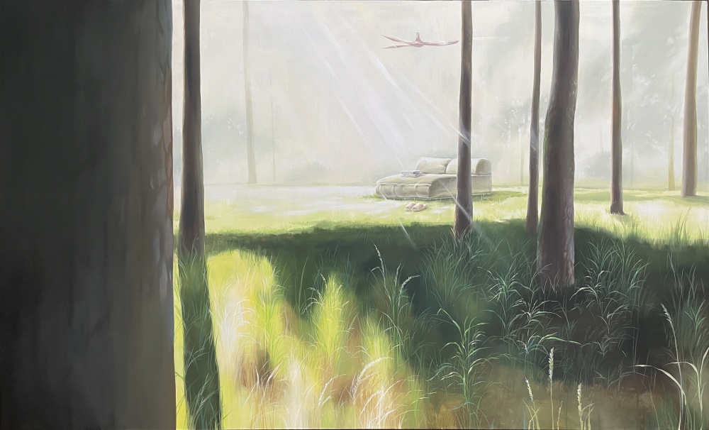 ▲ 배혜미, Moment (97.0x162.2cm, 캔버스에 오일)