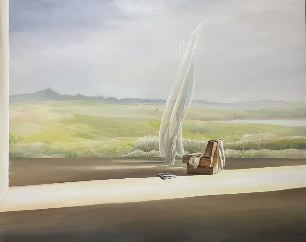 ▲ 배혜미, Be there (130.3x162.2cm, 캔버스에 오일)