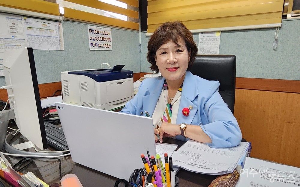 ▲여수시의회 여순사건특별위원회 이미경 위원장 ⓒ심명남