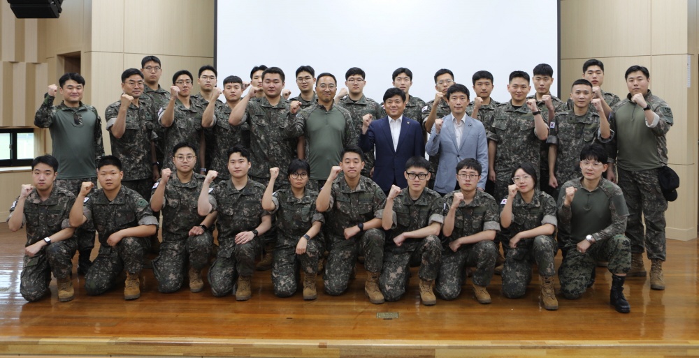 ▲ 전남대학교 여수캠퍼스 학군단(제1051)