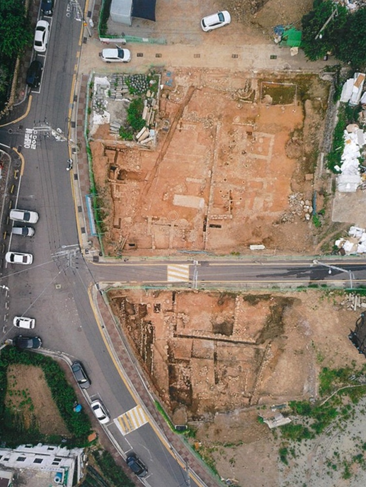 ▲ 전라좌수영 동헌 일원 복원사업 현장