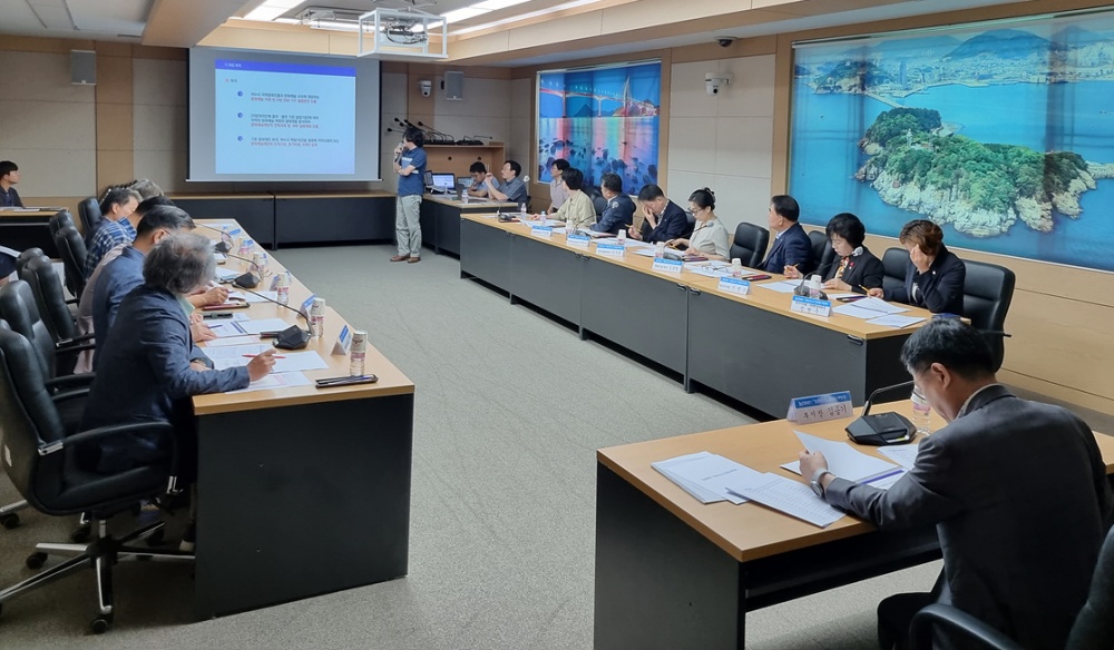 ▲여수문화예술재단 설립 계획 수립 연구용역 착수보고회