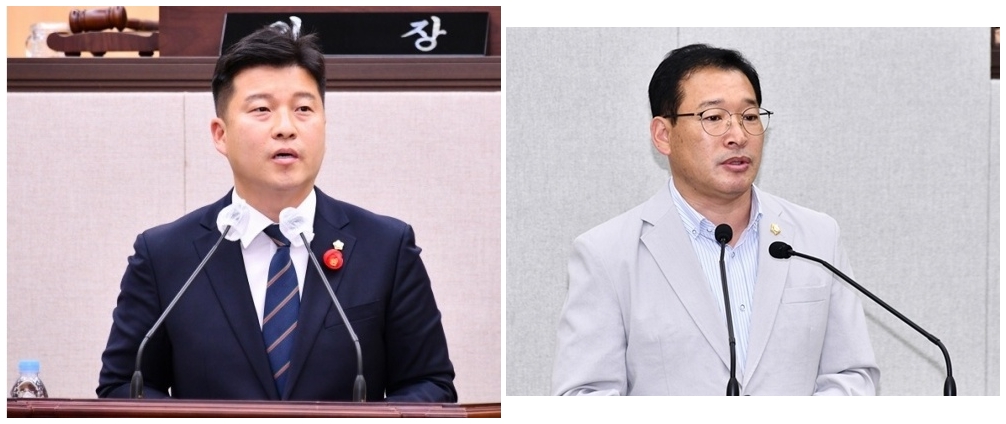 ▲ 고용진, 문갑태 여수시의원