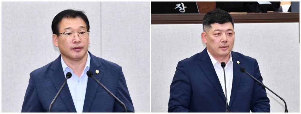 ▲ 문갑태, 구민호 여수시의원