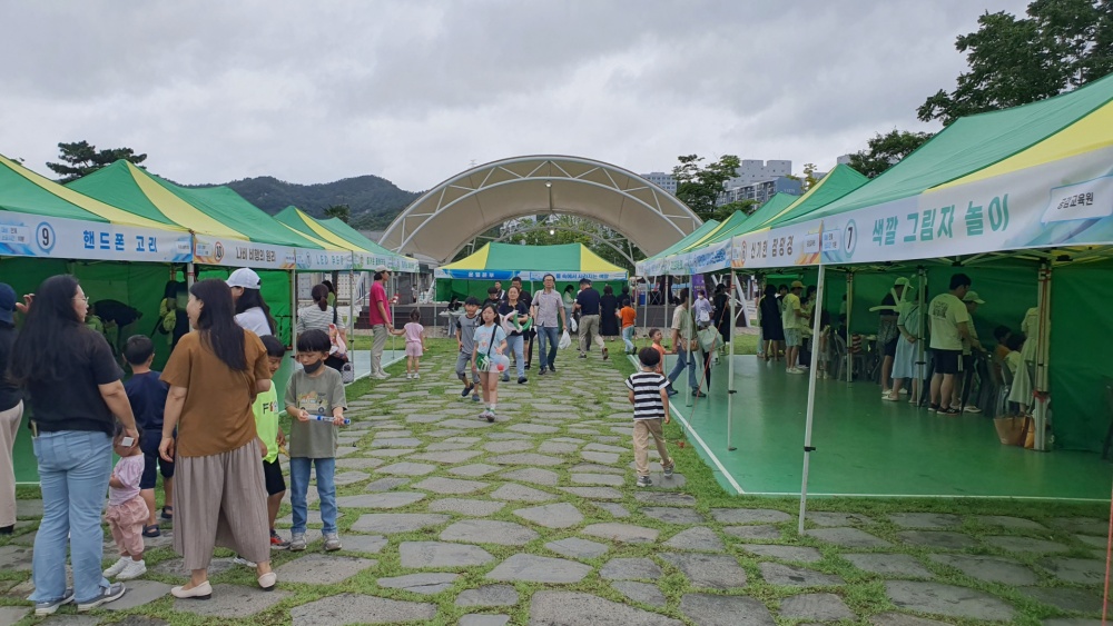 ▲ '2023. 여·행·토 창의융합 과학체험 한마당’ 현장