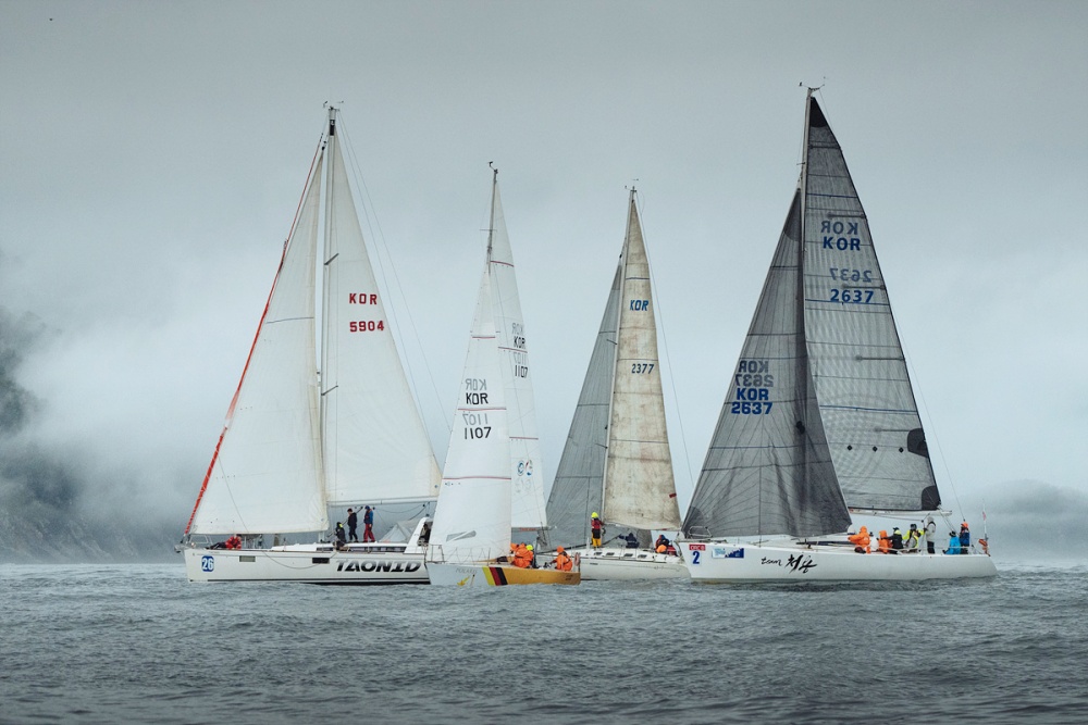 ▲ 2023 남해안컵 국제요트대회 모습