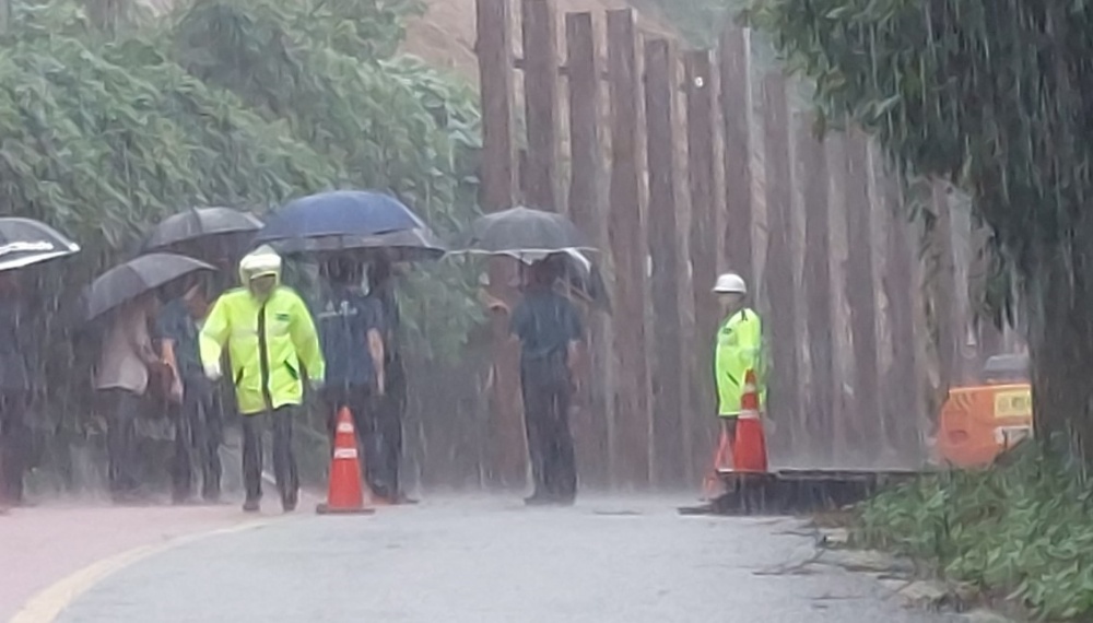 ▲ 현장 점검 중인 전남경찰청