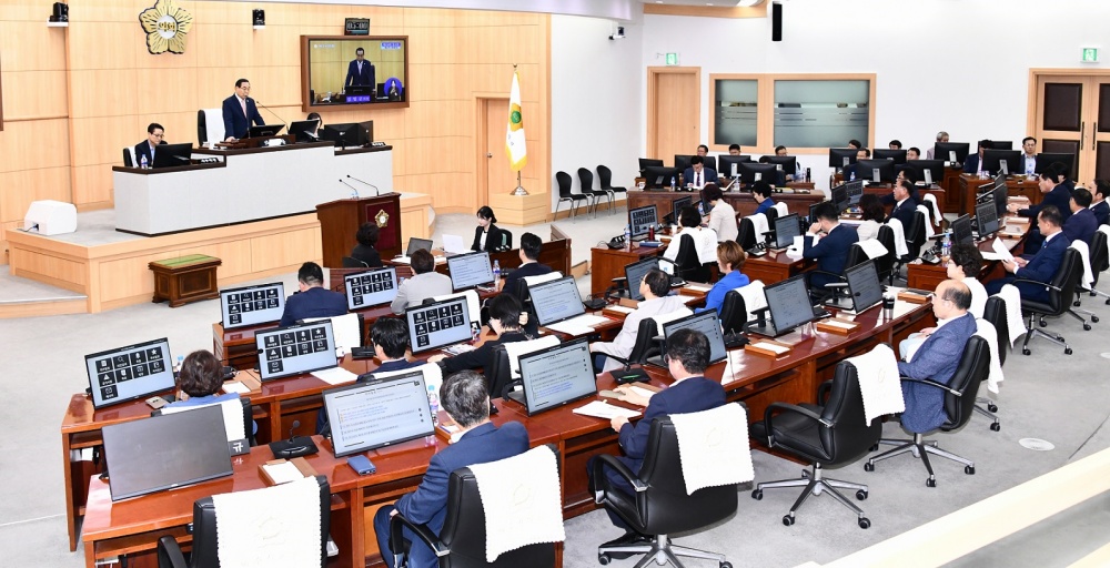 ▲여수시의회 제230회 임시회