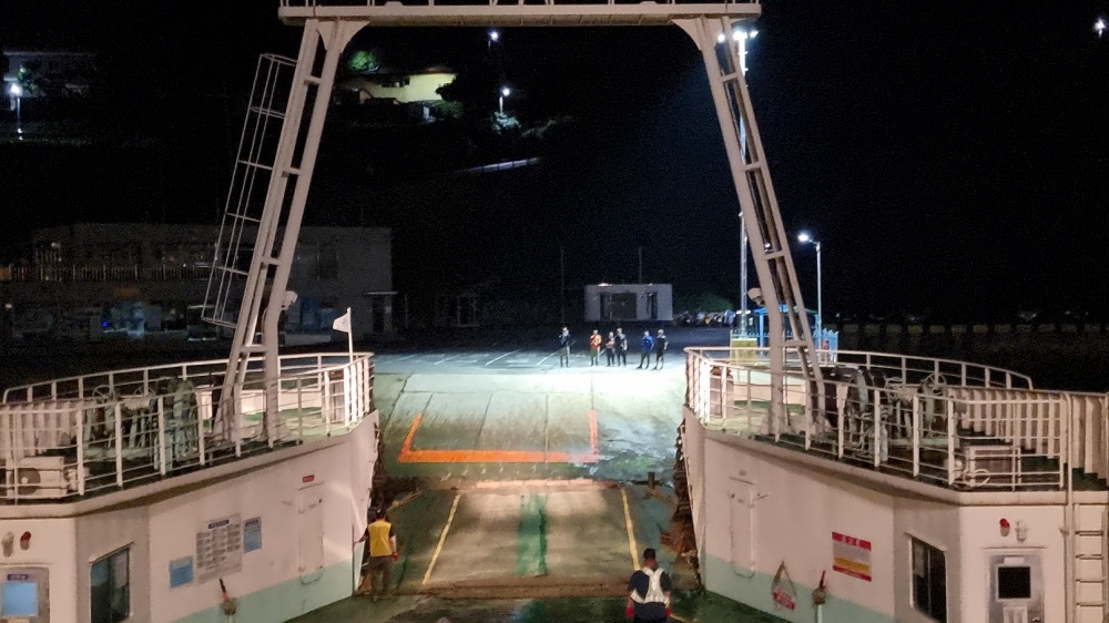 ▲ 도서 지역을 오가는 여객선