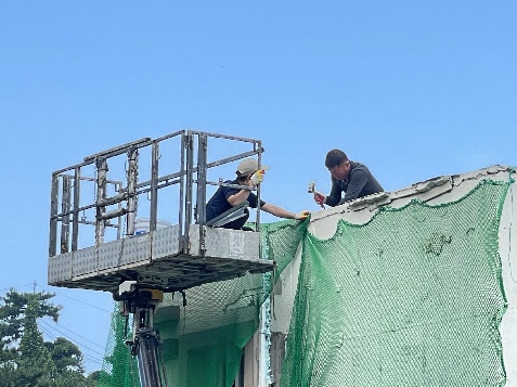 ▲ 여수한산로타리클럽 금강원 주거환경개선 현장