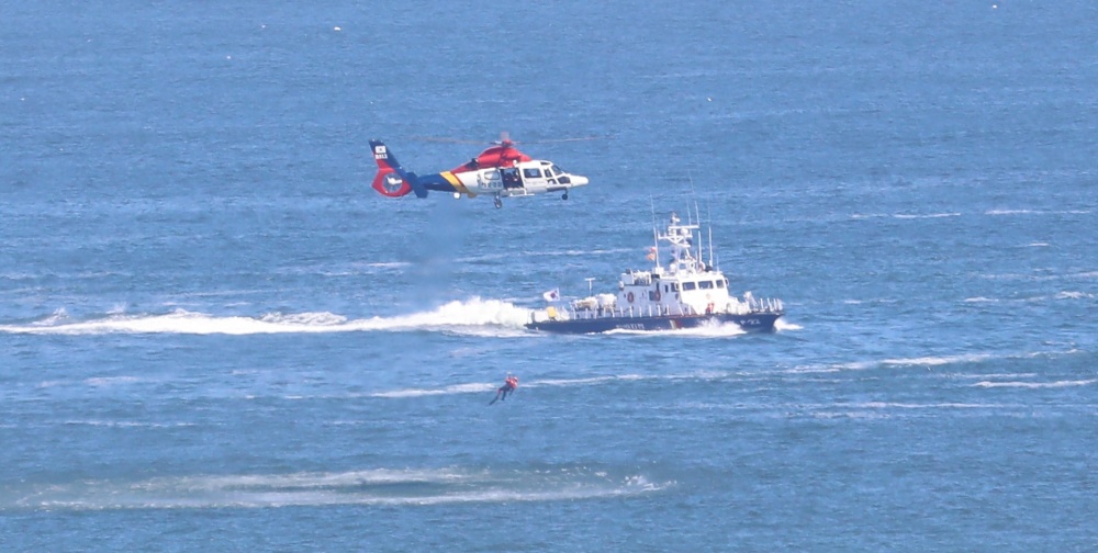 ▲ 민·관·군 합동 해양사고 훈련