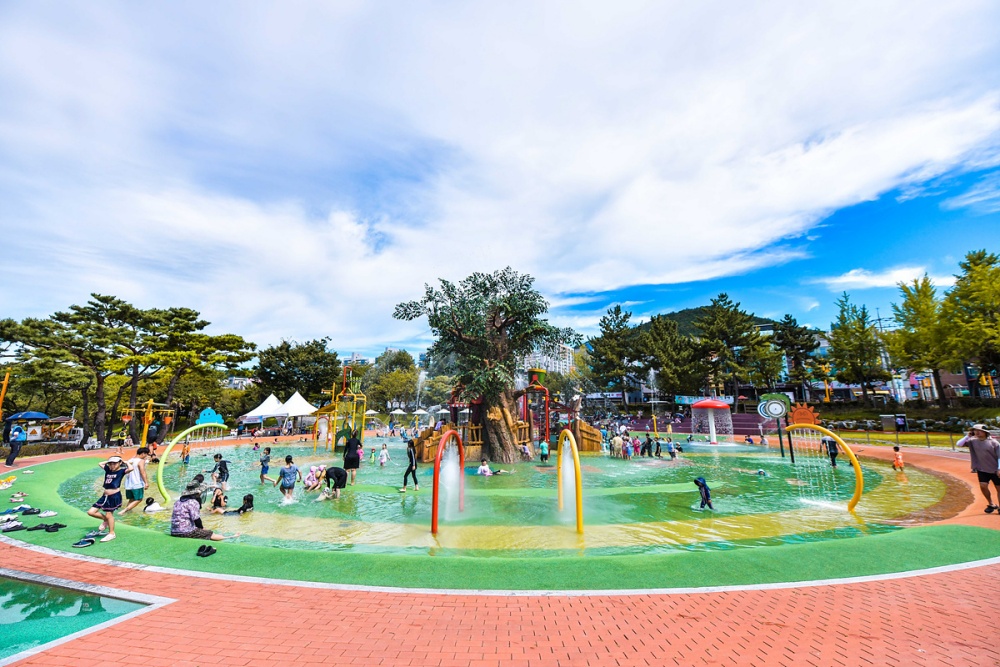 ▲ 성산공원 어린이물놀이터