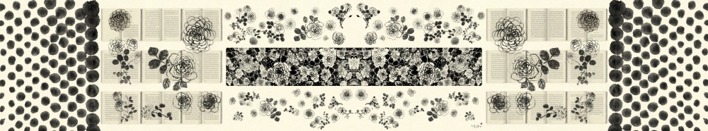 ▲  홍지윤, 무진기행-Mujin10km, 수묵그래픽