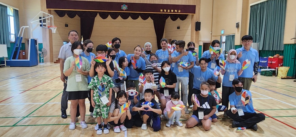 ▲전남도 국제 청년 섬 워크 캠프