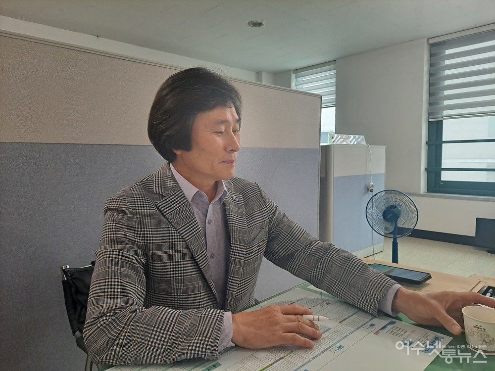 ▲대한숙박업중앙회 전남남부지회 김태균 지회장 ⓒ조찬현