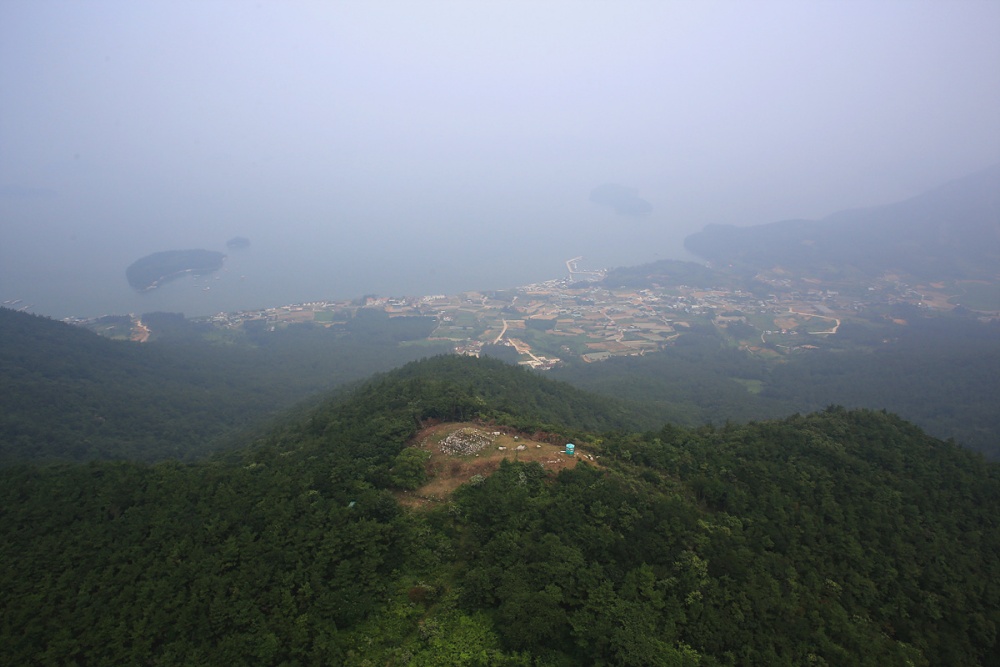 ▲ 여수 돌산도 봉수 유적