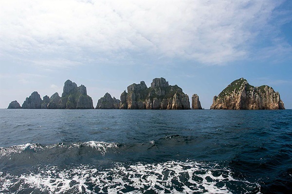 ▲ 대한민국 섬 중 가장 아름답다는 백도 모습  ⓒ이효웅