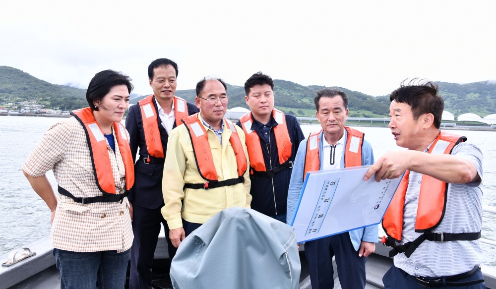 ▲해양도시건설위원회 현장활동 모습