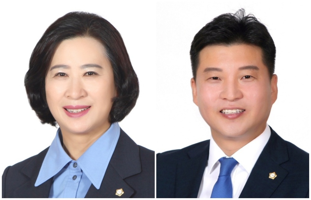 ▲ 김채경.고용진 여수시의원