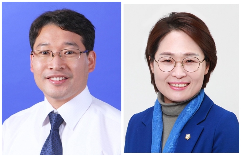 ▲ 문갑태, 민덕희 여수시의원