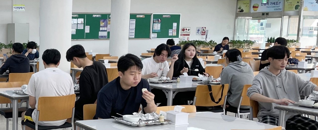 ▲ 전남대 여수캠퍼스 천원의 아침밥