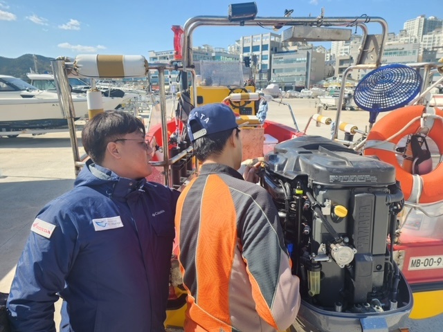 ▲ 수상레저기구 안전 점검 서비스