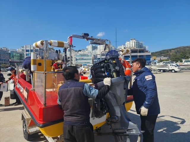 ▲ 수상레저기구 안전 점검 서비스