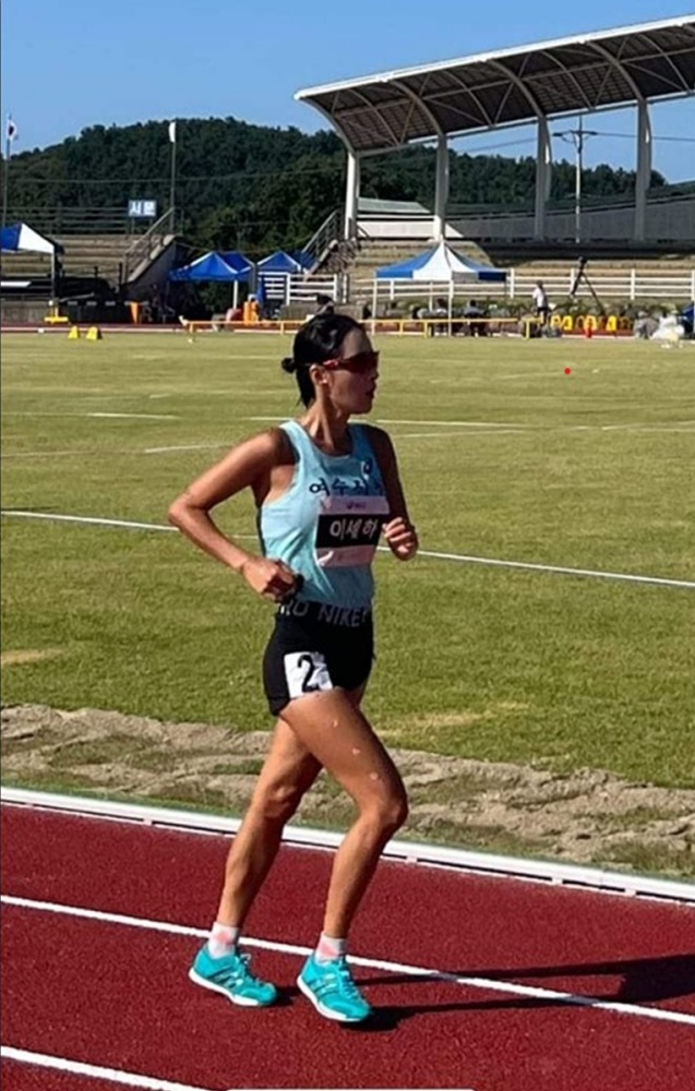 ▲ 경보 이세하 선수