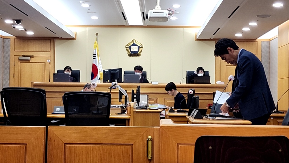 ▲  탁성호 선원 재심재판이 열린 광주지방법원 순천지원