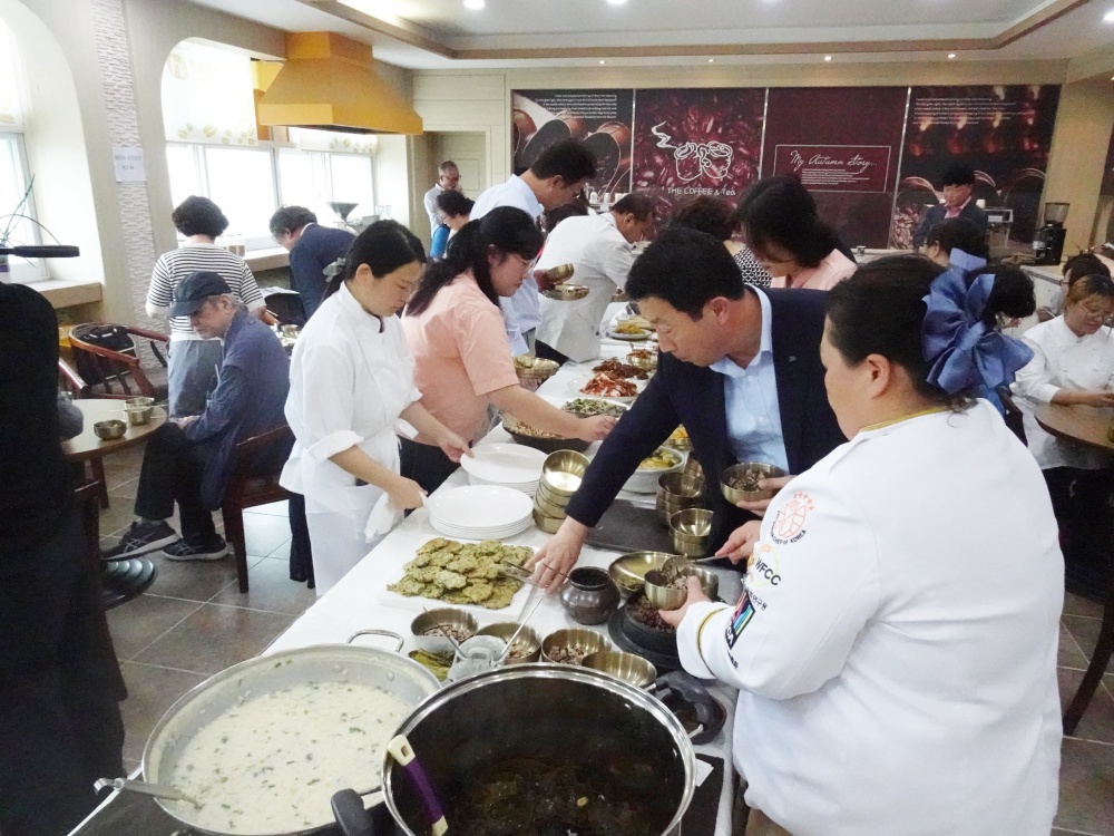 ▲  ‘슬로푸드와 함께 하는 건강한 식생활문화’ 현장