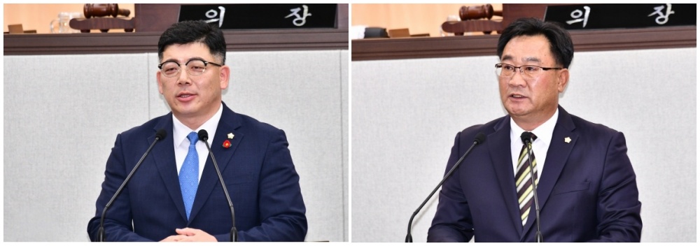 ▲ 구민호, 김철민 시의원