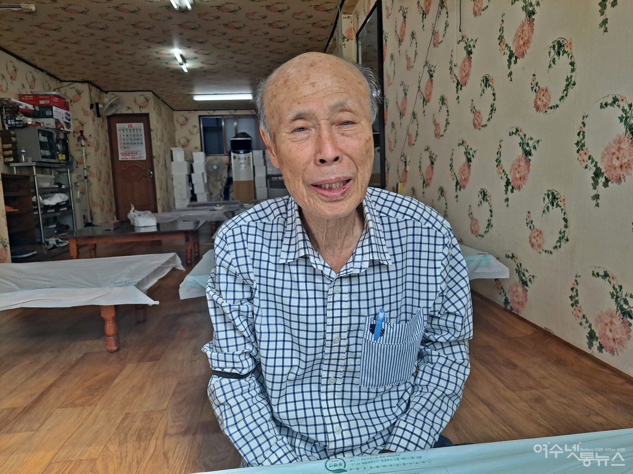 ▲백융송 어르신은 아프고 슬픈 일은 오래 기억된다고 했다. 마치 어제 일처럼.  ⓒ조찬현