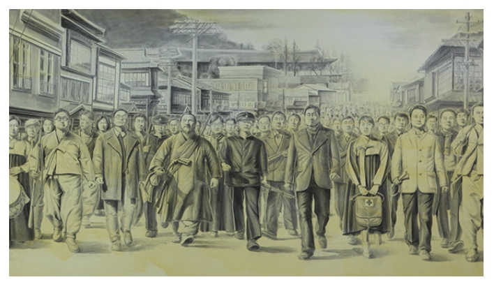 ▲  박금만 작 여순항쟁