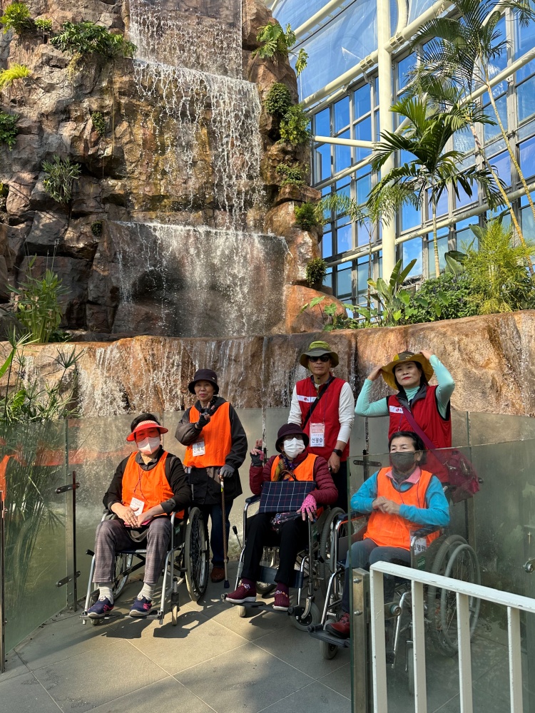 ▲ 문수종합사회복지관 순천정원박람회 가을나들이