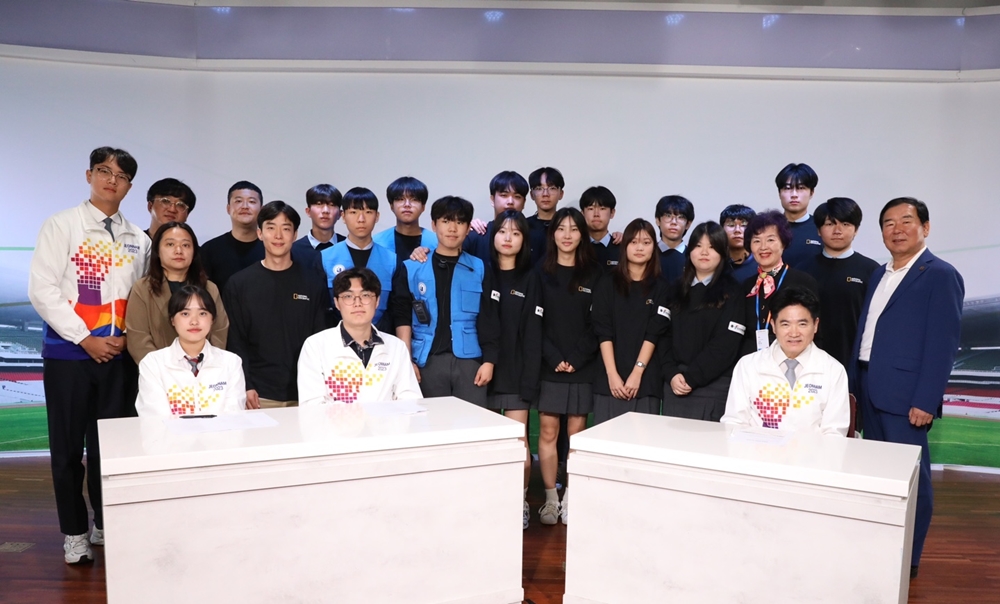 ▲  청소년기자단