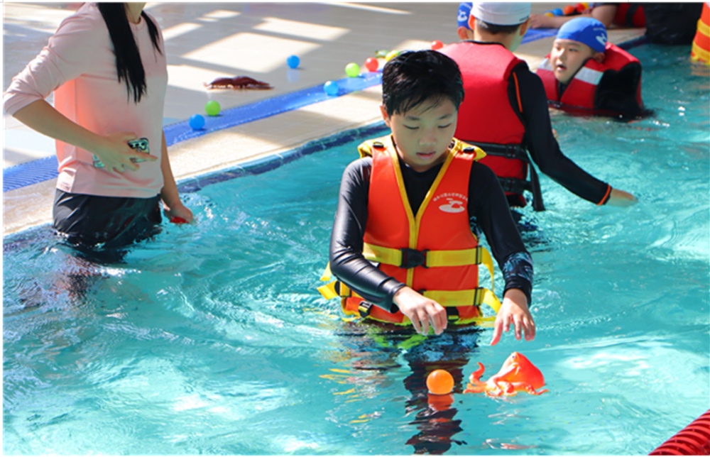 ▲ 물과 친해지기 수업