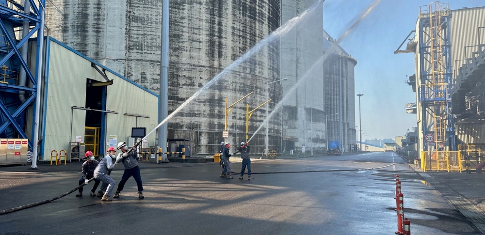 ▲ 2023년 관계인 소방훈련 경진대회