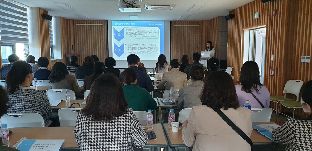 ▲질병정보모니터요원 교육