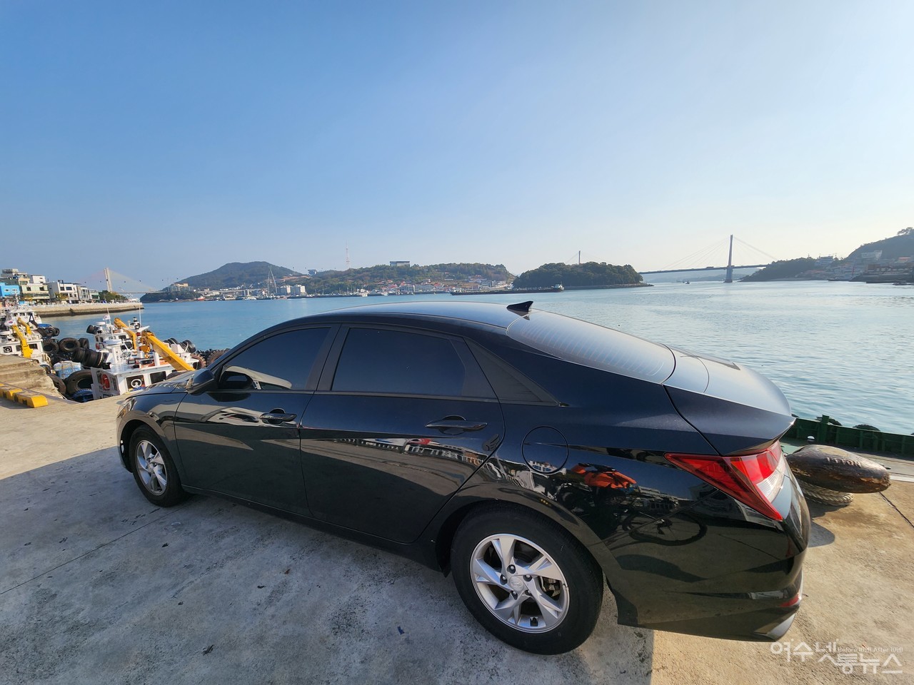 ▲미리보는 여수밤바다 불꽃축제  현장 ⓒ심명남