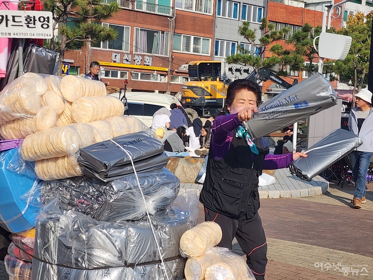 ▲미리보는 여수밤바다 불꽃축제  현장 ⓒ심명남