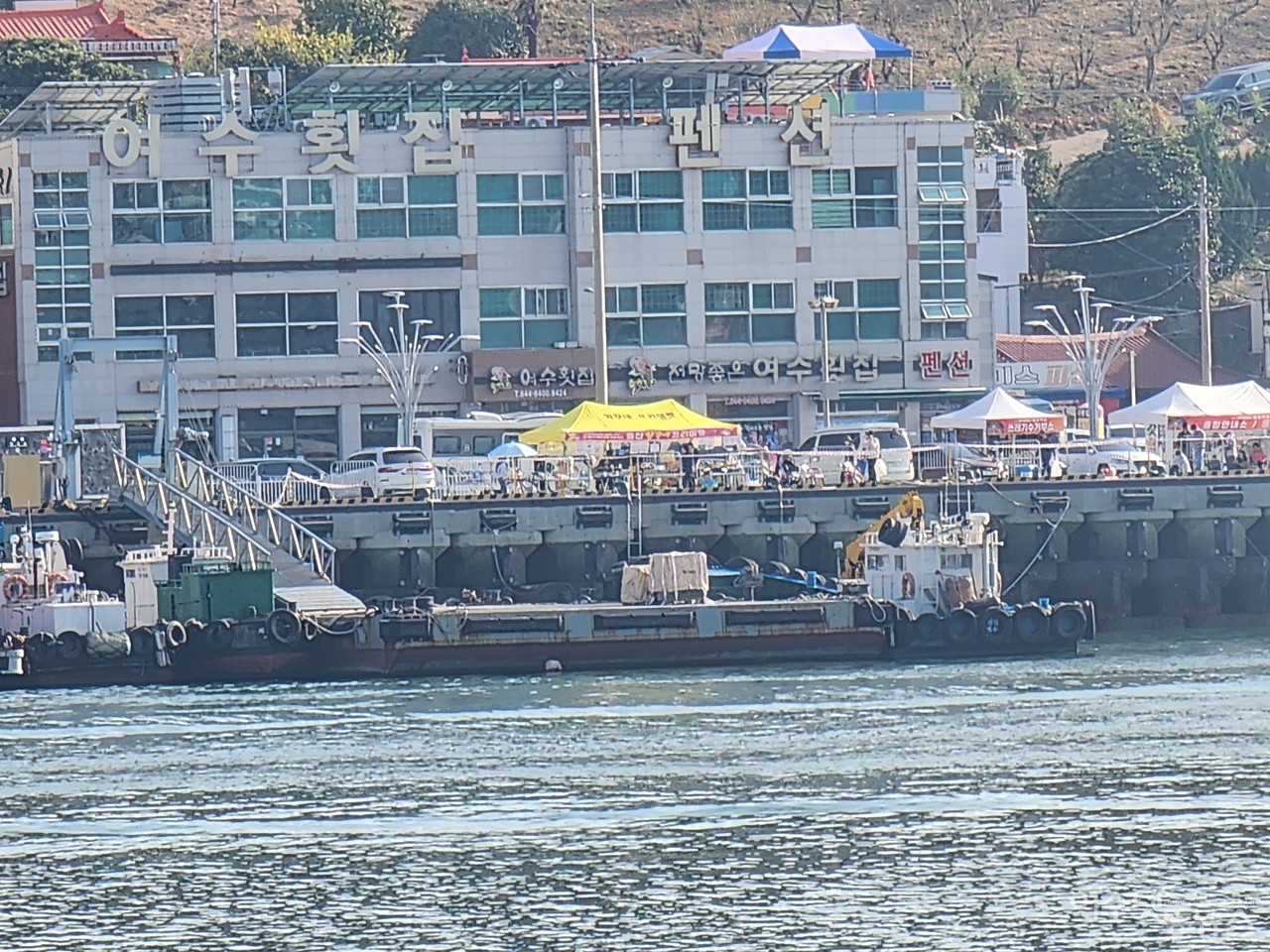 ▲ 미리보는 여수밤바다 불꽃축제  현장 ⓒ심명남