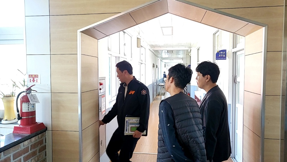 ▲ 여수소방서 소방안전점검