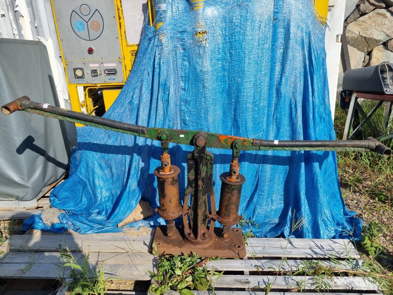 ▲ 잠수역사박물관에 전시될 영화 그랑블루에 나오는 잠수수동공기공급장치의 모습 ⓒ이민식 제공