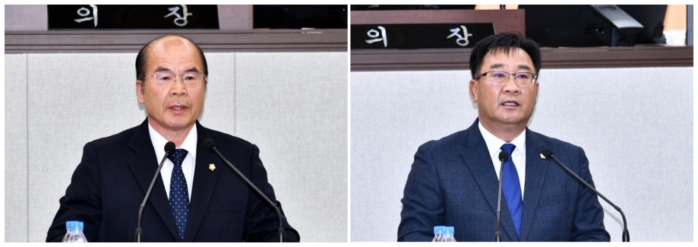 ▲ 김행기, 김철민 여수시의원