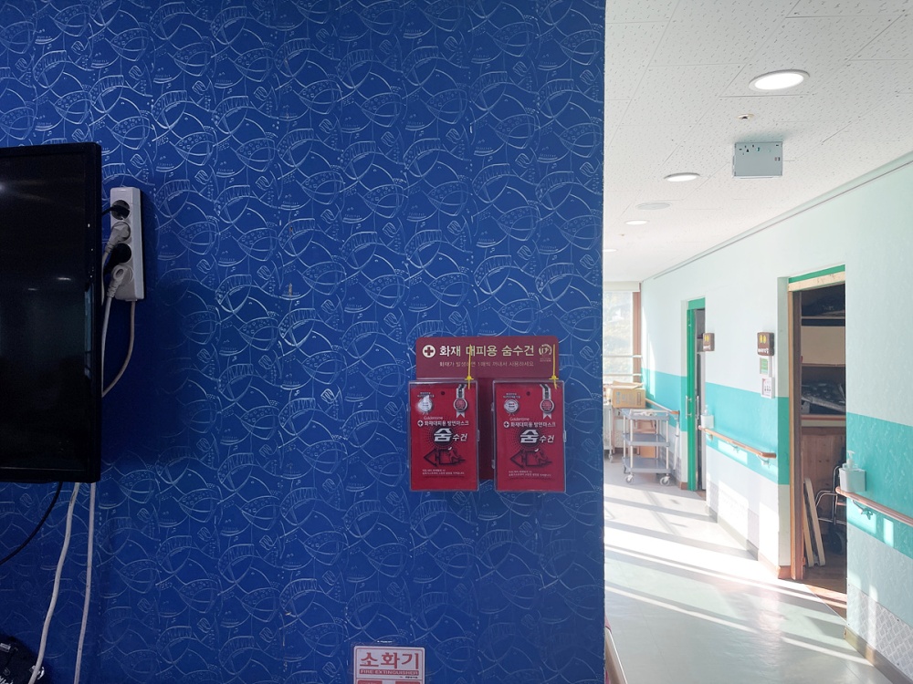 ▲ 방연마스크 비치