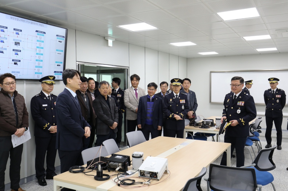 ▲  해양경찰교육원 내에 신축한 교육훈련센터